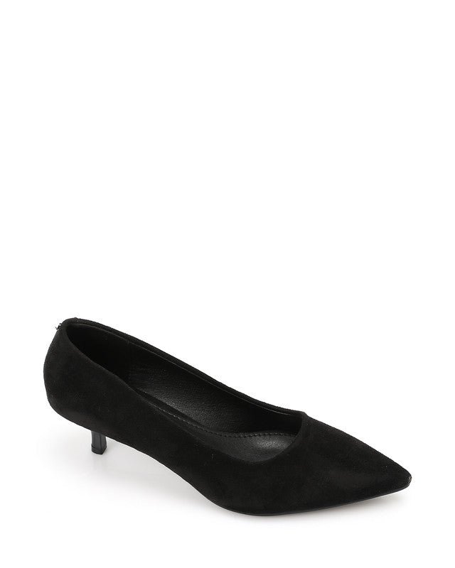 Formal Leather Plain Heels