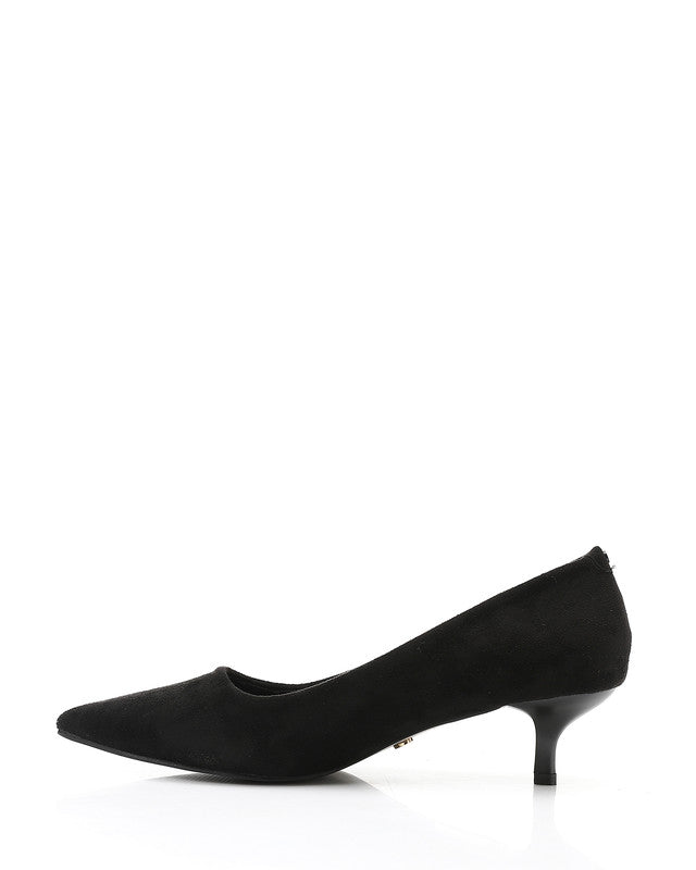 Formal Leather Plain Heels