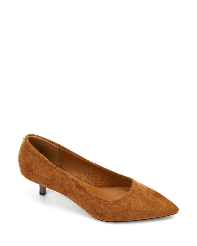 Formal Leather Plain Heels