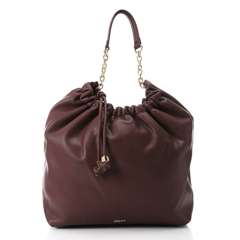 Solid Plain Chic Handbag