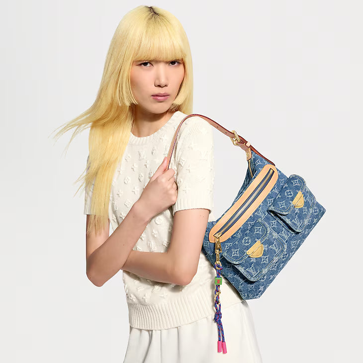 Louis Vuitton Baggy - Blue Denim view 3