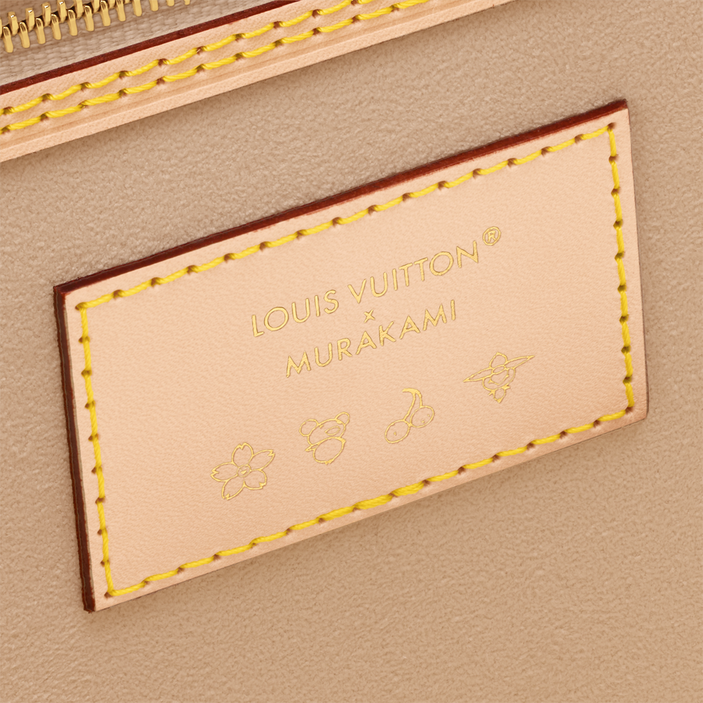 Louis Vuitton x TM Neverfull MM in Multicolor White - product view | MOAH