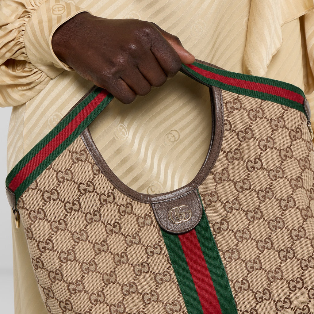 Gucci Giglio Small Tote Bag close-up view