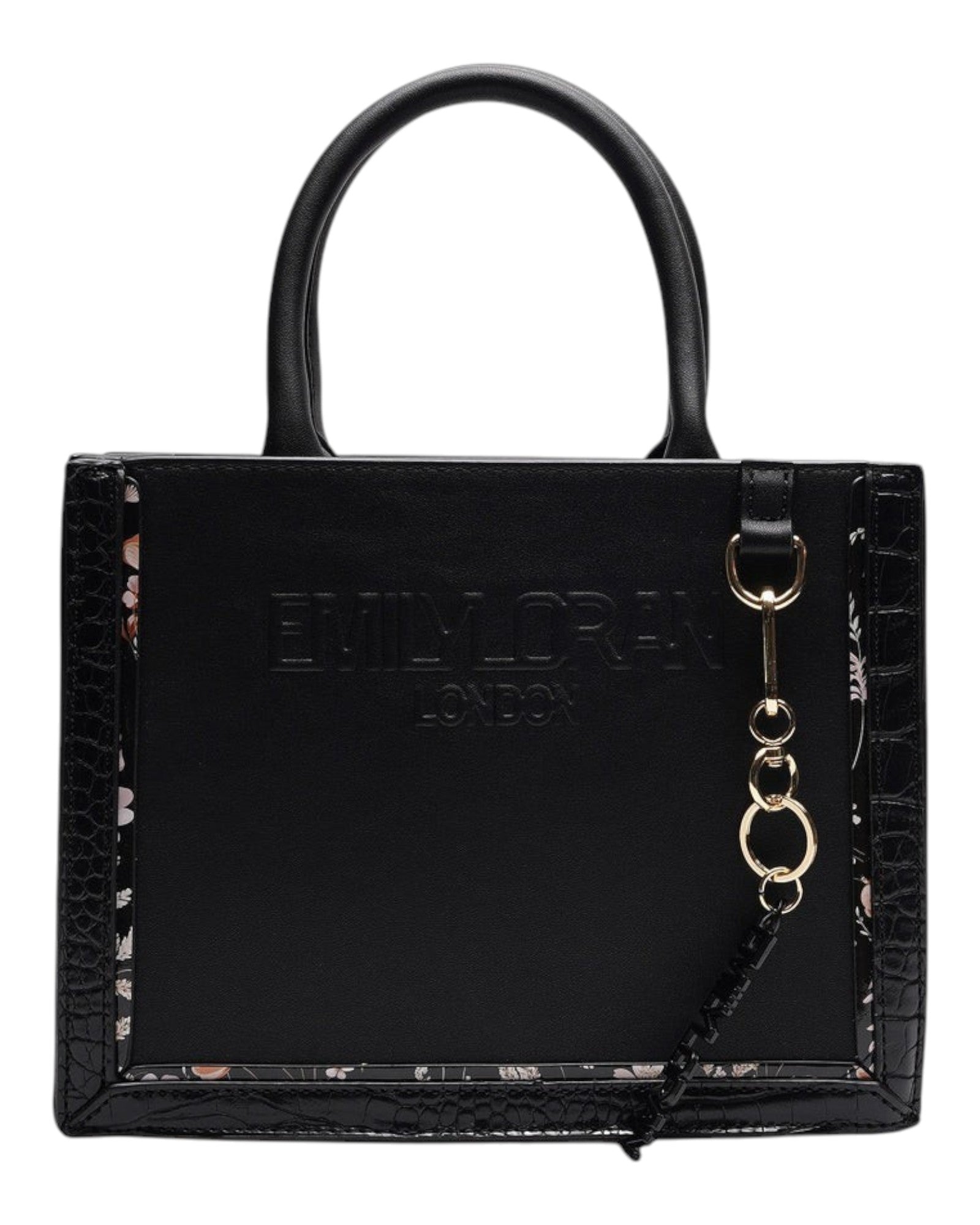 Emily Loran London Top Handle Tote Bag in Black - image 2 | MOAH