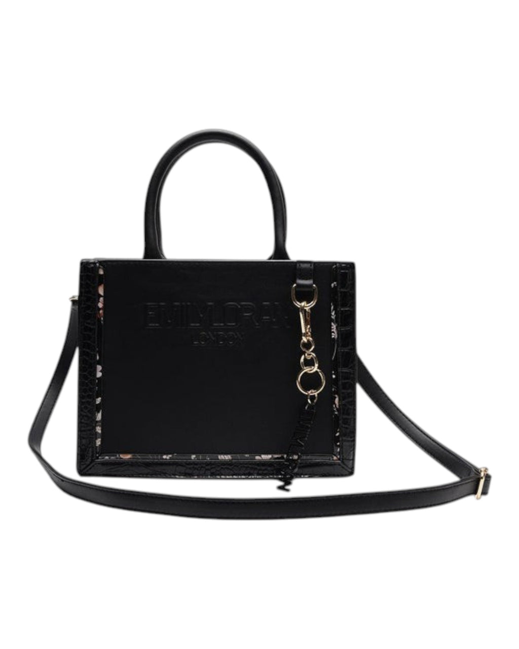 Emily Loran London Top Handle Tote Bag in Black - image 11 | MOAH