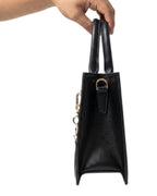 Emily Loran London Top Handle Tote Bag in Black - image 5 | MOAH