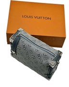 Louis Vuitton Side Trunk Monogram Denim in Blue - image 3 | MOAH