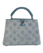 Louis Vuitton Capucines Top Handle Bag in Black - image 2 | MOAH