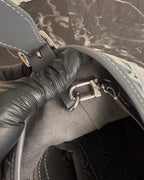 Louis Vuitton Denim Shoulder Bag Set in Blue - image 2 | MOAH