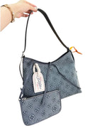 Louis Vuitton Denim Shoulder Bag Set in Blue - image 7 | MOAH