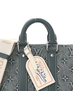 Louis Vuitton Speedy Bandoulière Denim 25 in Blue - image 2 | MOAH