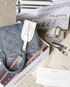 Louis Vuitton Speedy Bandoulière Denim 25 in Blue - image 5 | MOAH