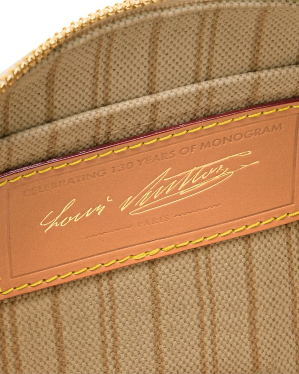 Louis Vuitton Nano Speedy Handbag - interior view | MOAH