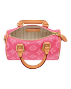 Louis Vuitton Nano Speedy Handbag in Pink - product view | MOAH