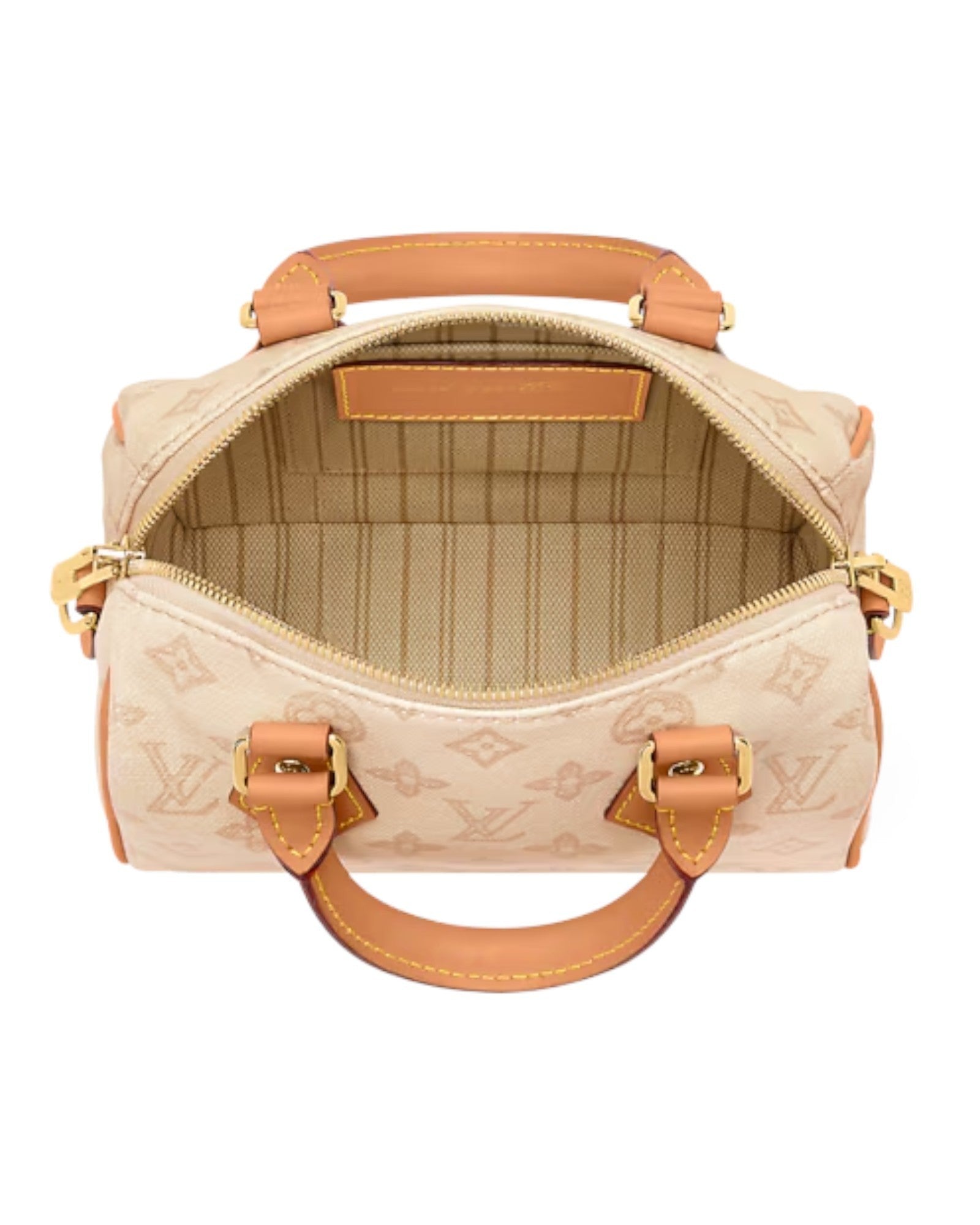 Louis Vuitton Nano Speedy Handbag - top view | MOAH