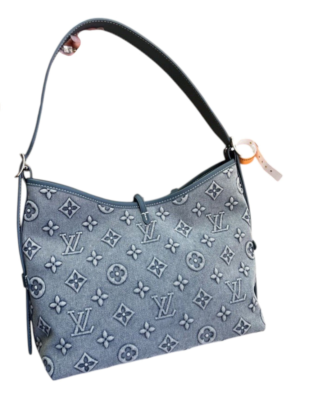 Louis Vuitton Denim Shoulder Bag Set in Blue - image 10 | MOAH
