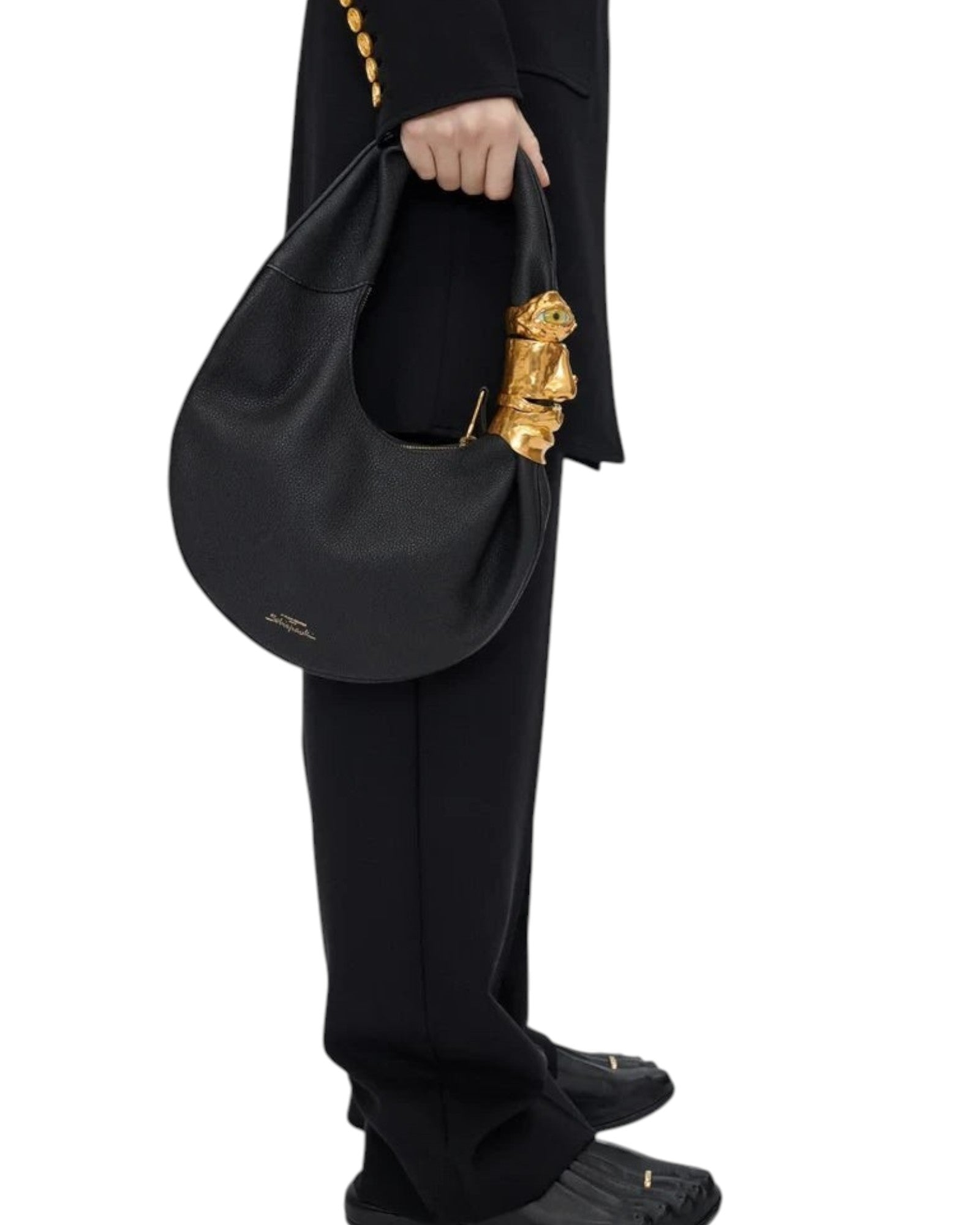 Schiaparelli Small Soufflé Bag in Black - image 2 | MOAH
