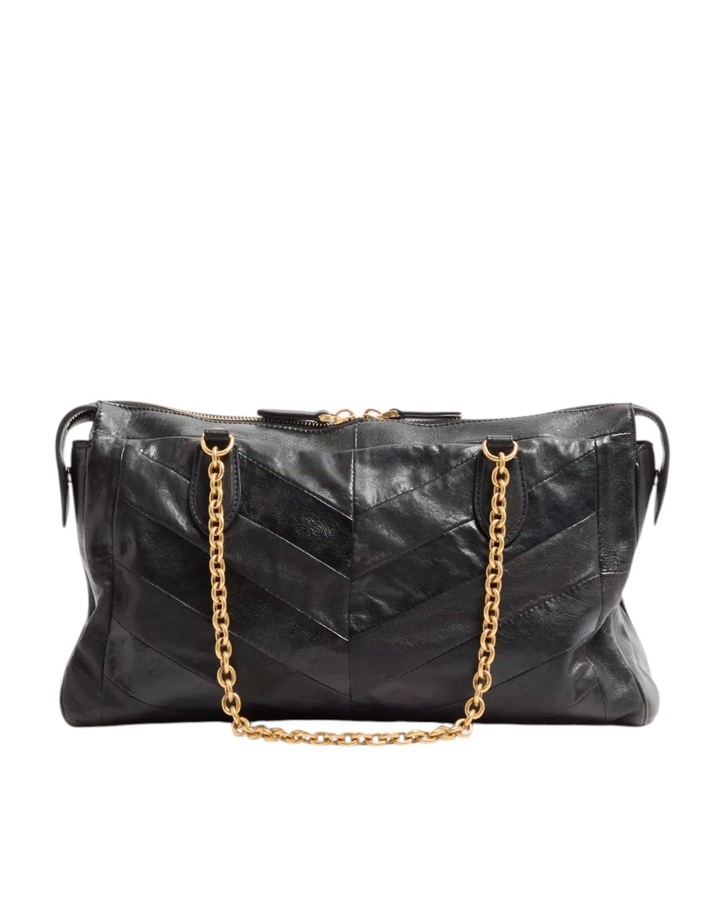 Valentino Garavani Leather Shoulder Bag in Black - image 5 | MOAH