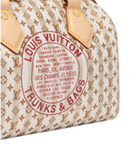 Louis Vuitton Speedy Bandoulière Handbag in LV Stamp Blue - image 11 | MOAH