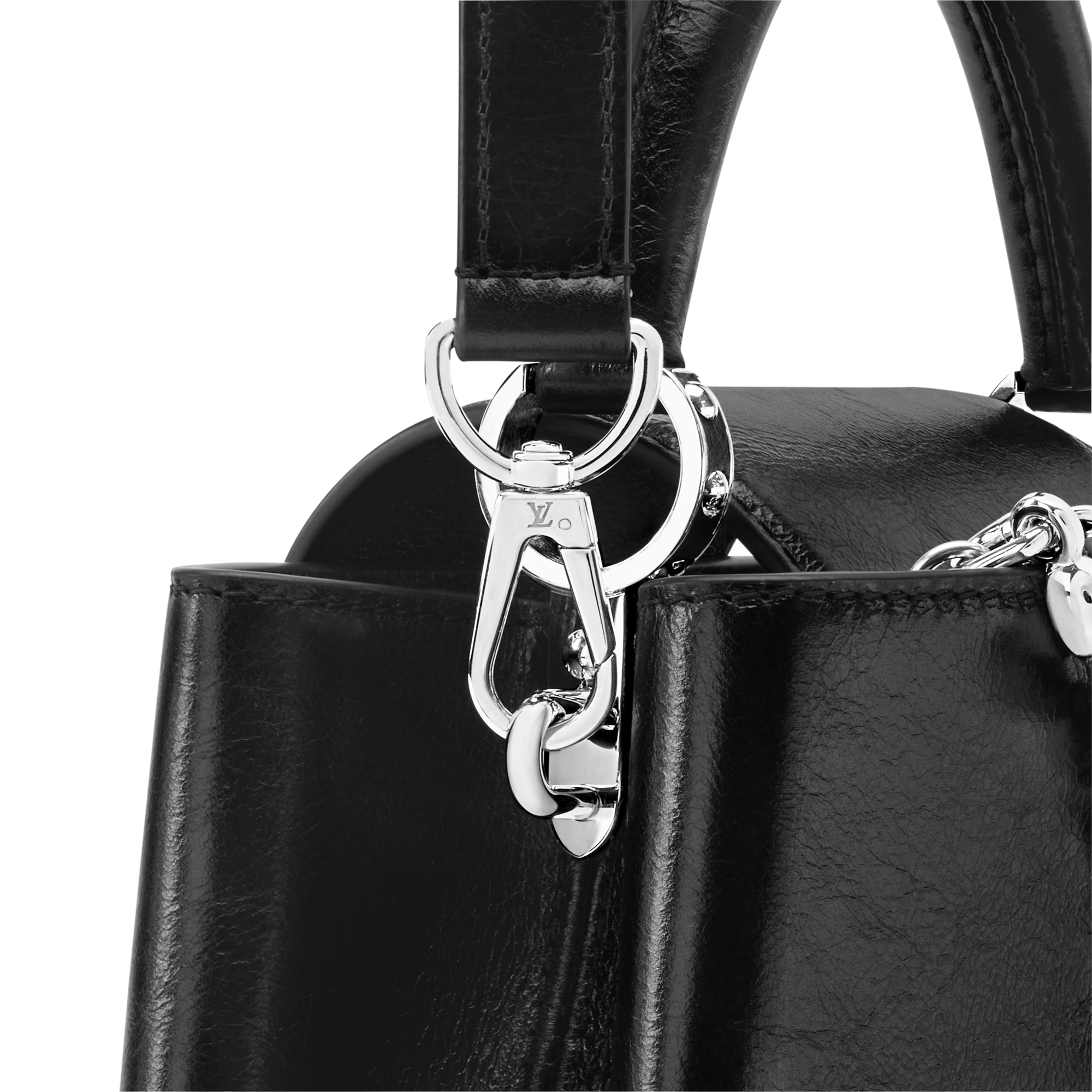 Louis Vuitton Capucines East-West BB close-up view