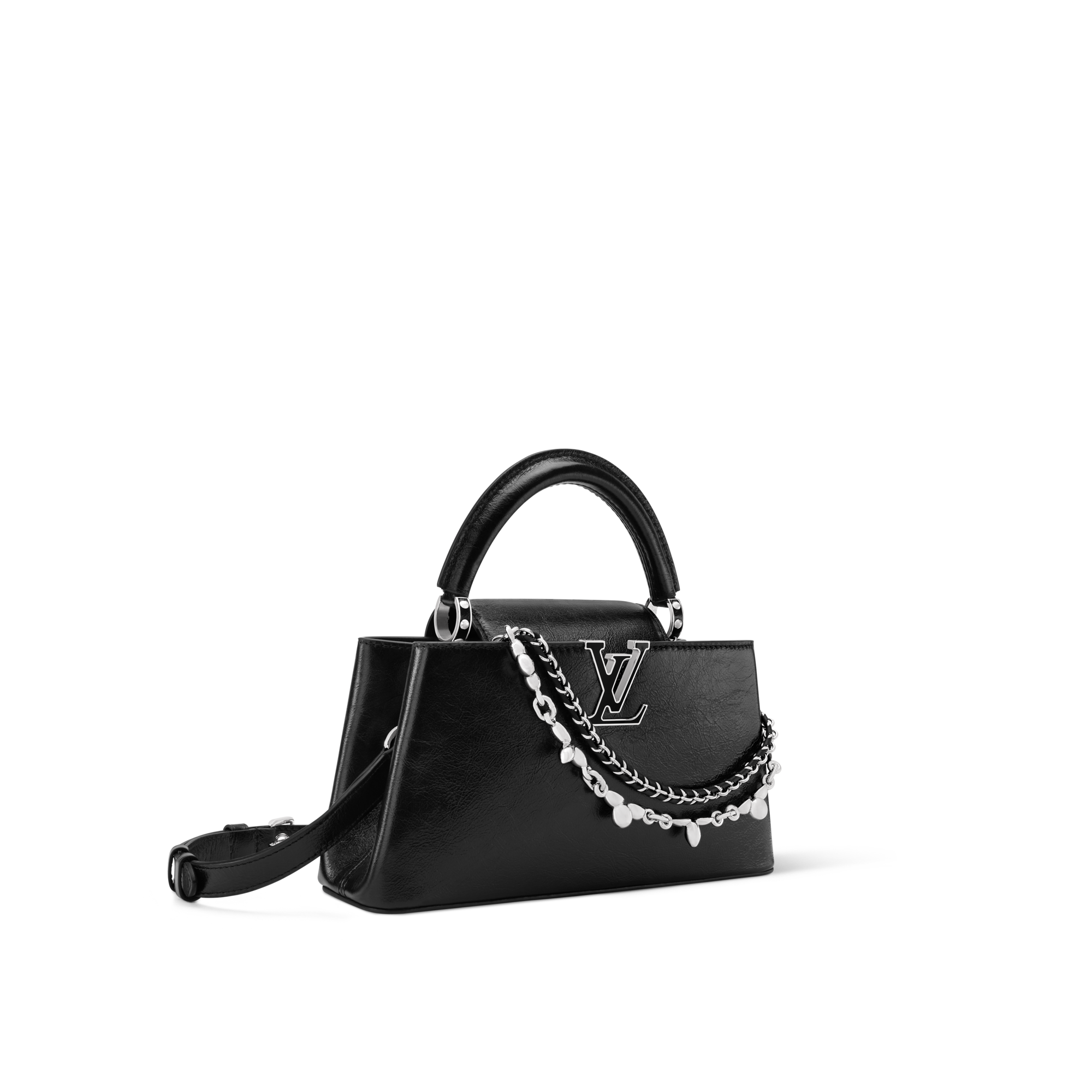 Louis Vuitton Capucines East-West BB side view