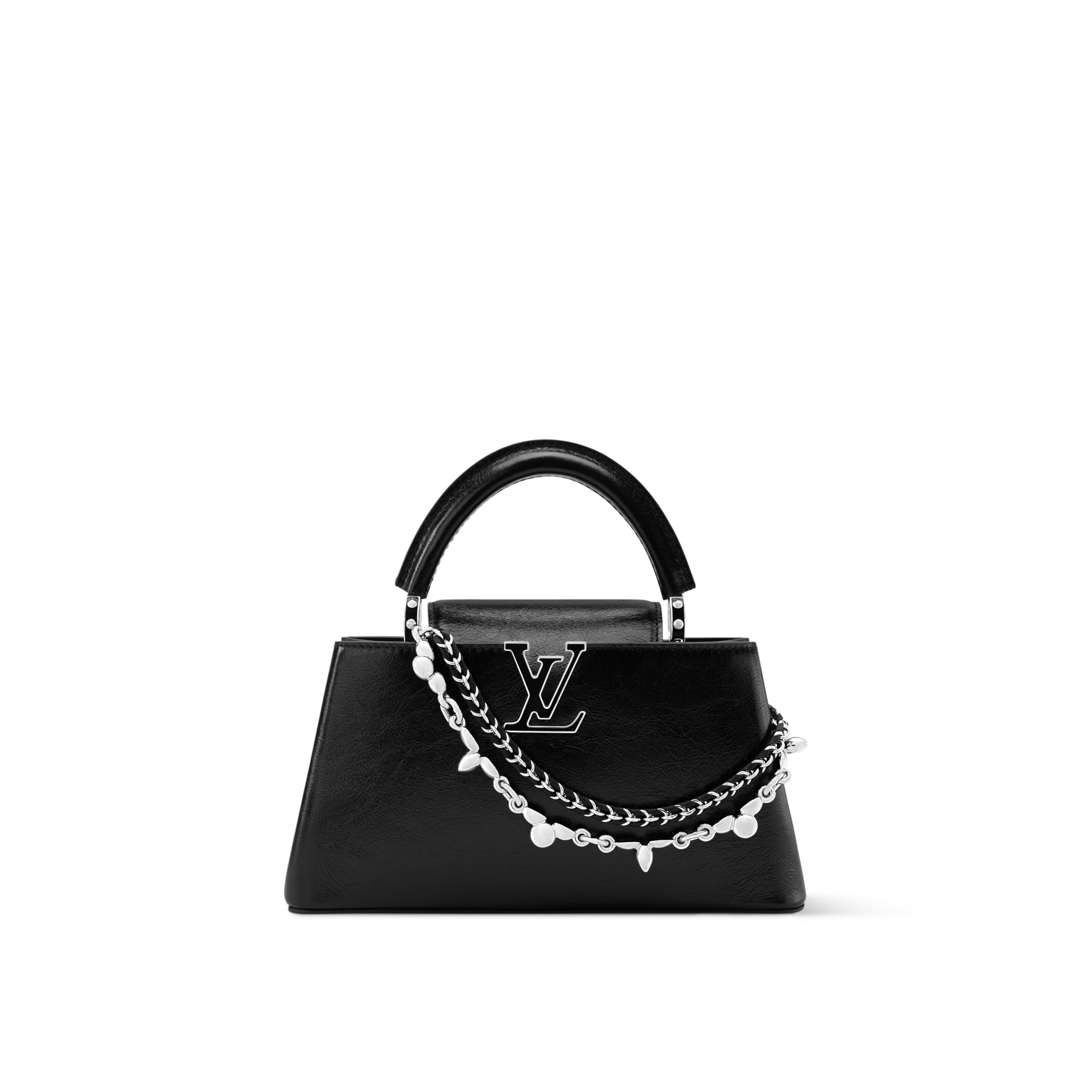 Louis Vuitton Capucines East-West BB front view