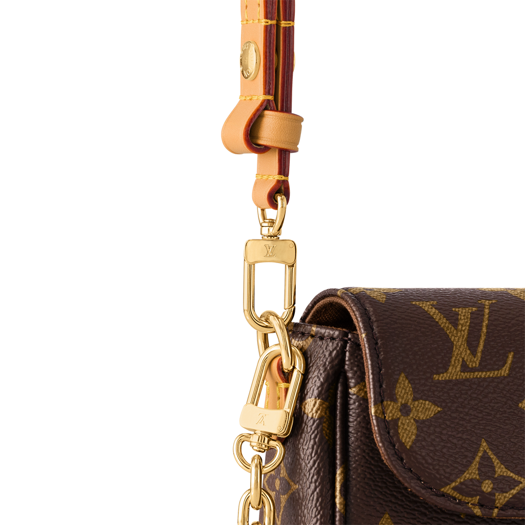 Louis Vuitton Wallet On Chain Ivy close-up view