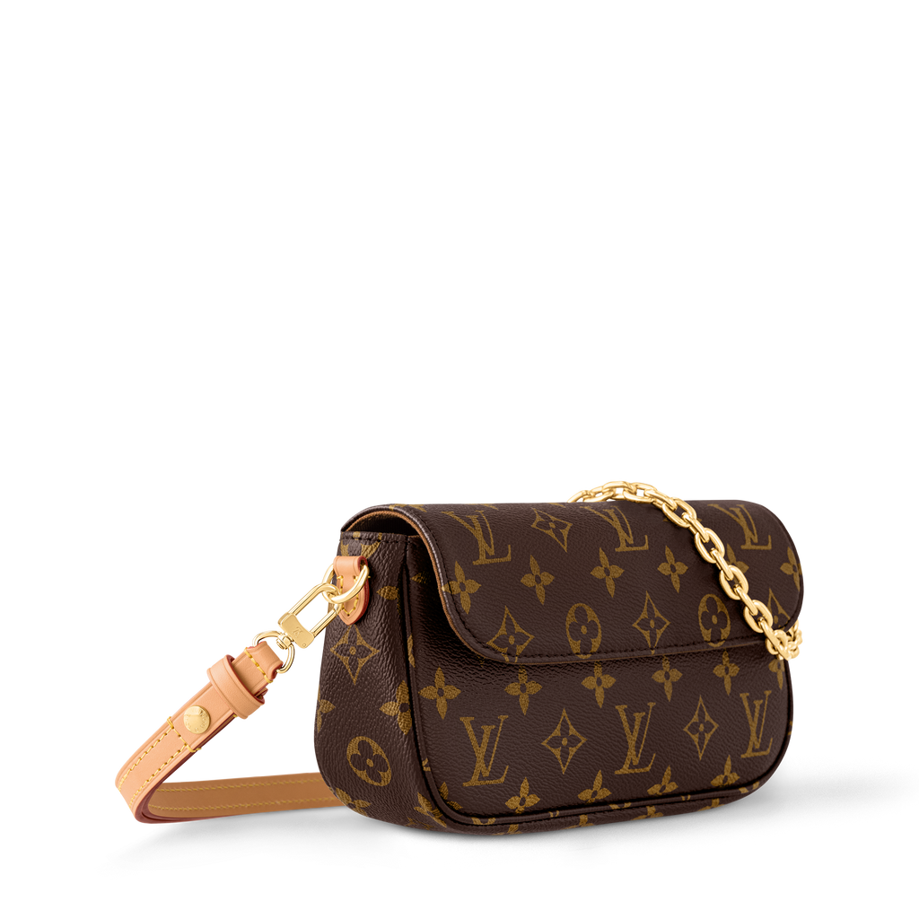 Louis Vuitton Wallet On Chain Ivy side view