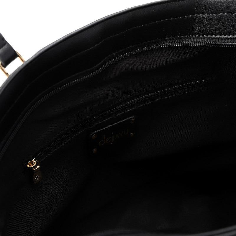 Everly Woven Tote Bag
