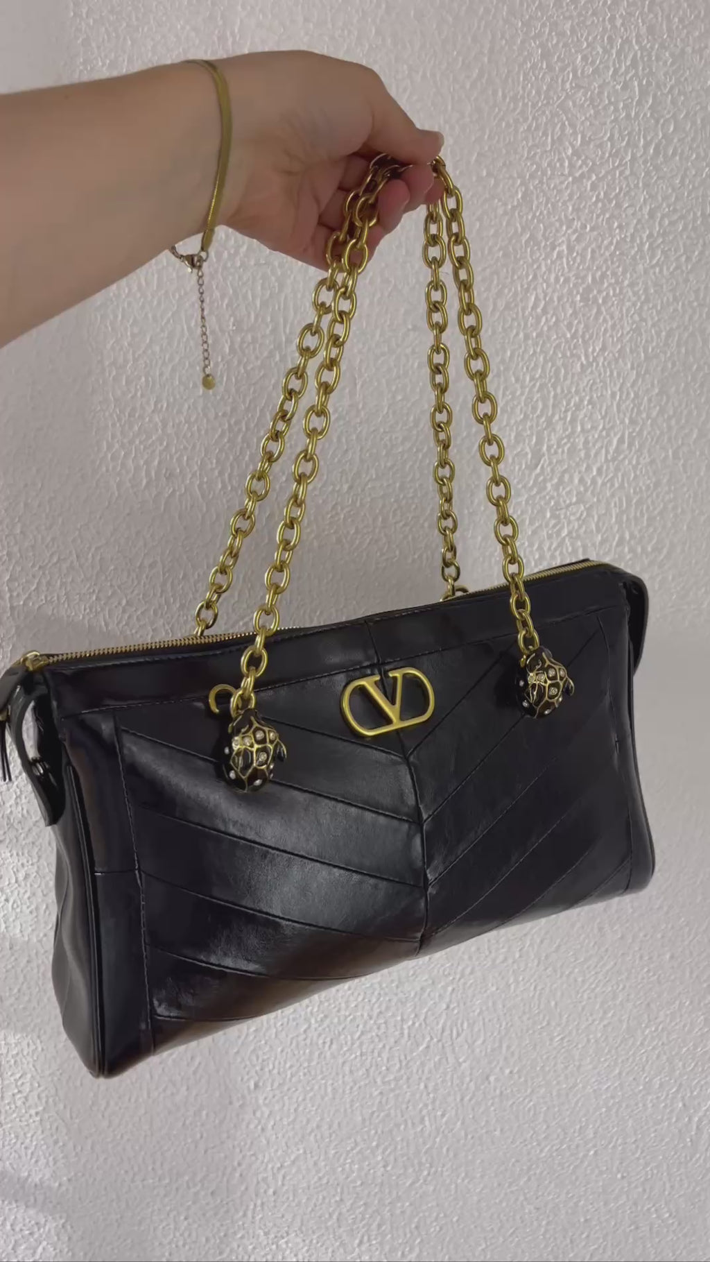 Valentino Garavani Leather Shoulder Bag