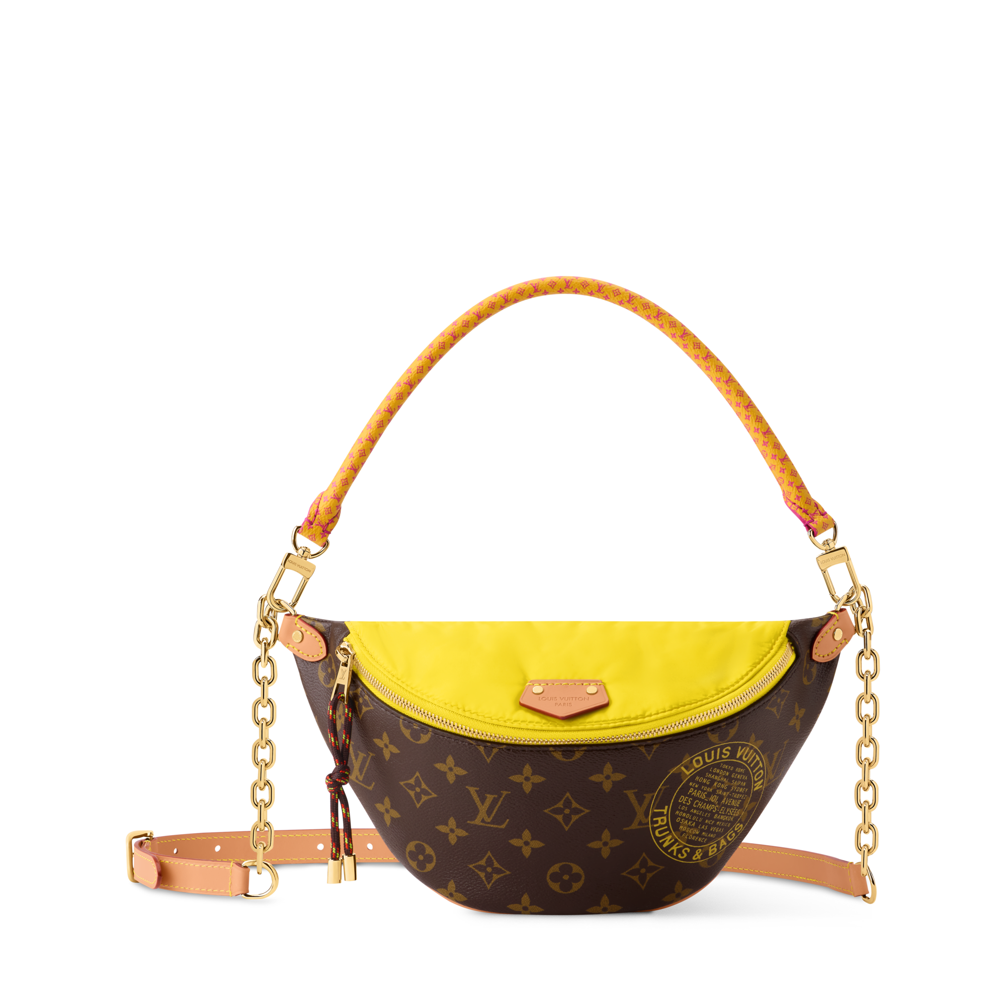 Louis Vuitton Bumbag - Monogram Yellow front view