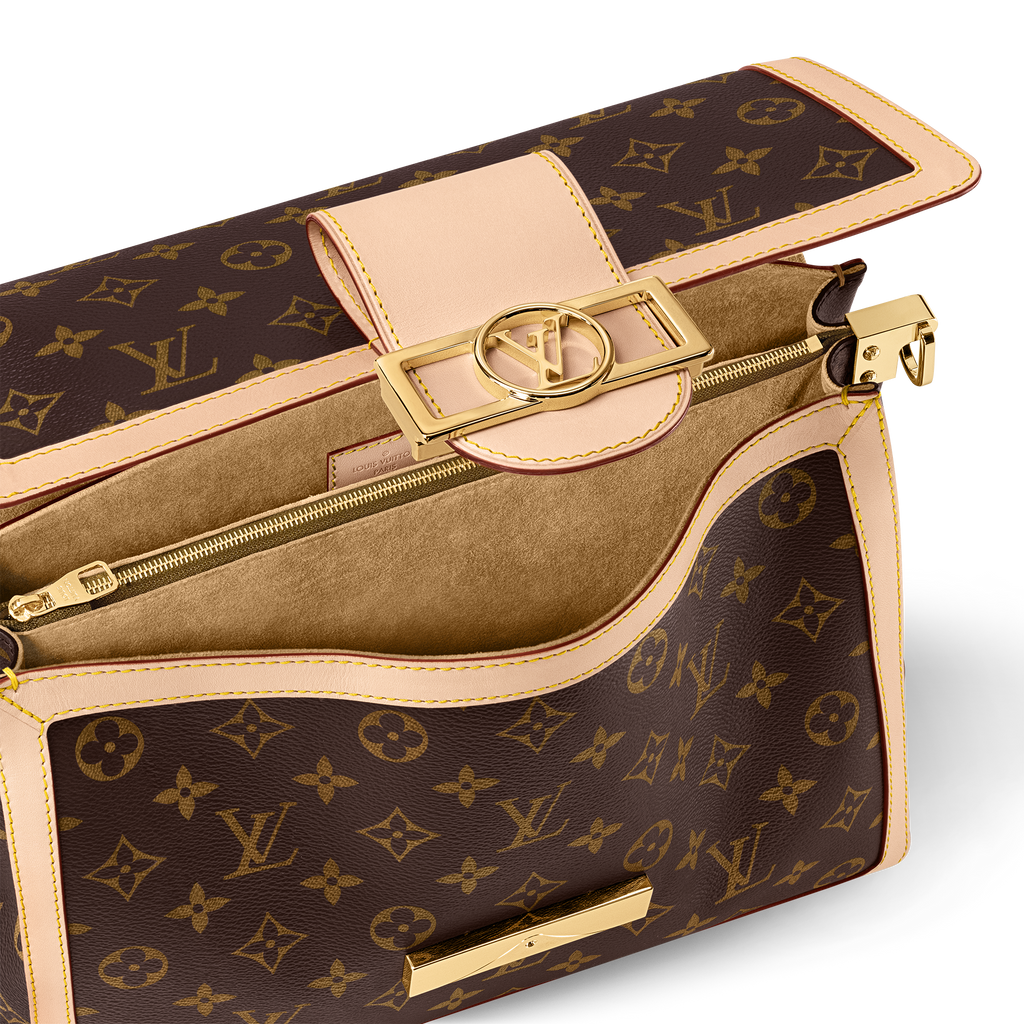 Louis Vuitton Dauphine Soft GM - Monogram view 5