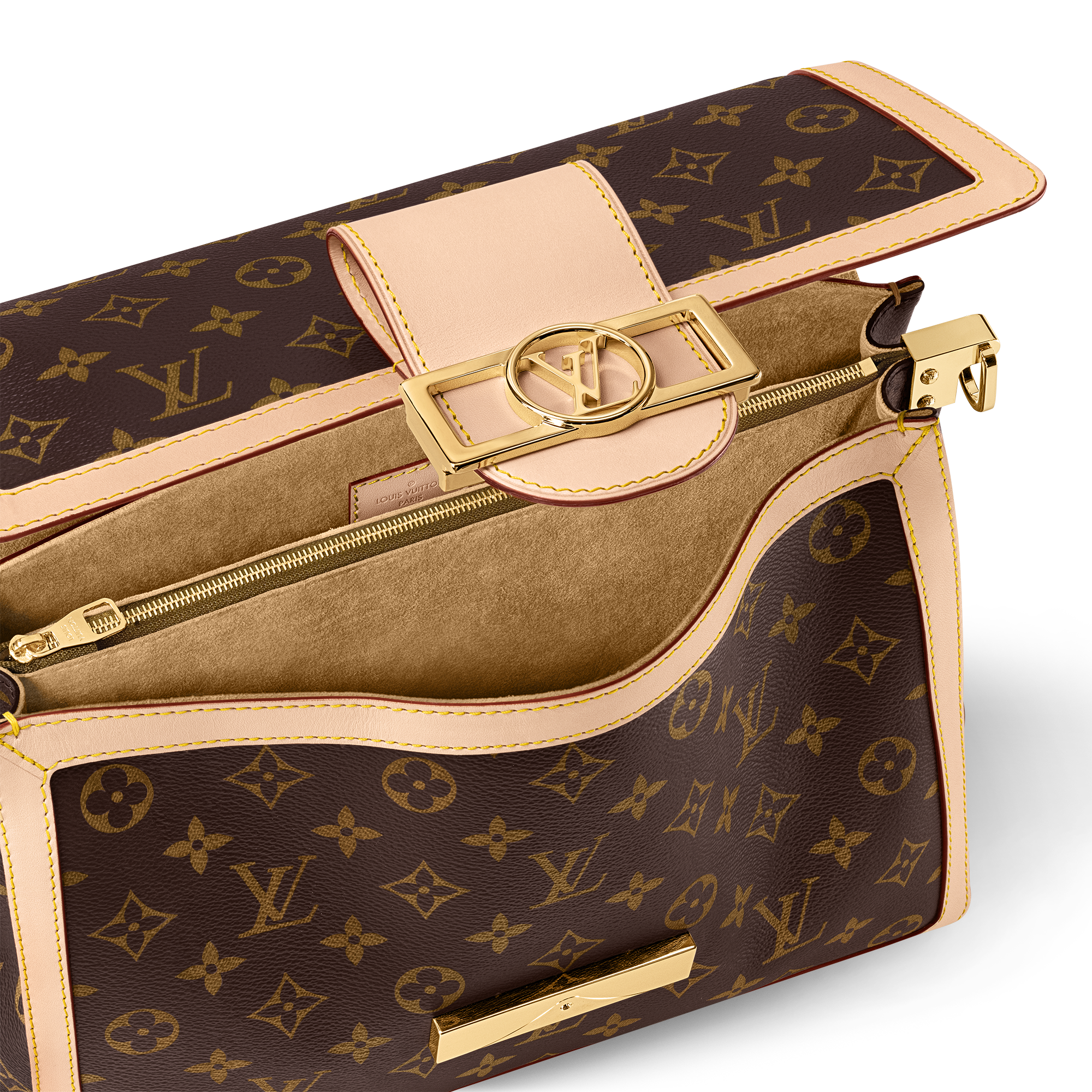 Louis Vuitton Dauphine Soft GM - Monogram view 5
