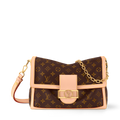 Louis Vuitton Dauphine Soft GM - Monogram front view