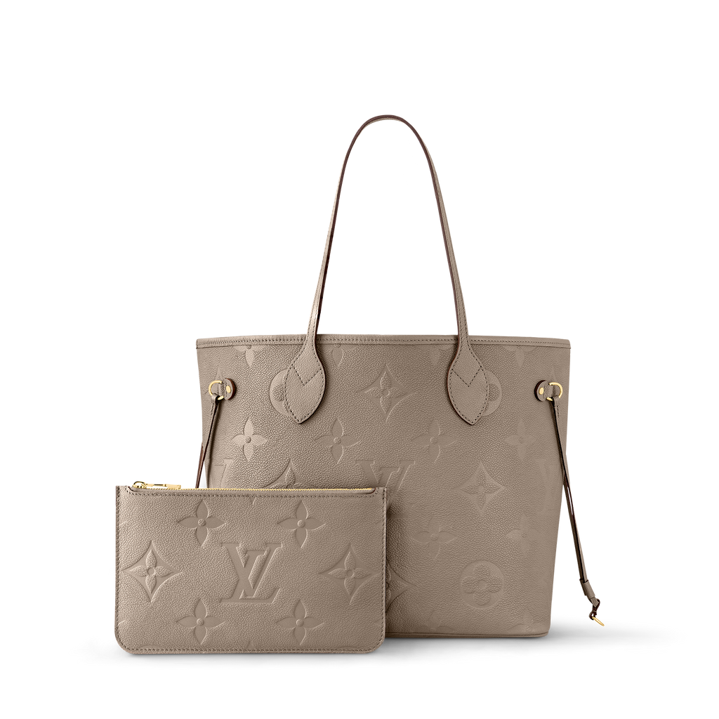 Louis Vuitton Neverfull MM - Tourterelle Gray view 5