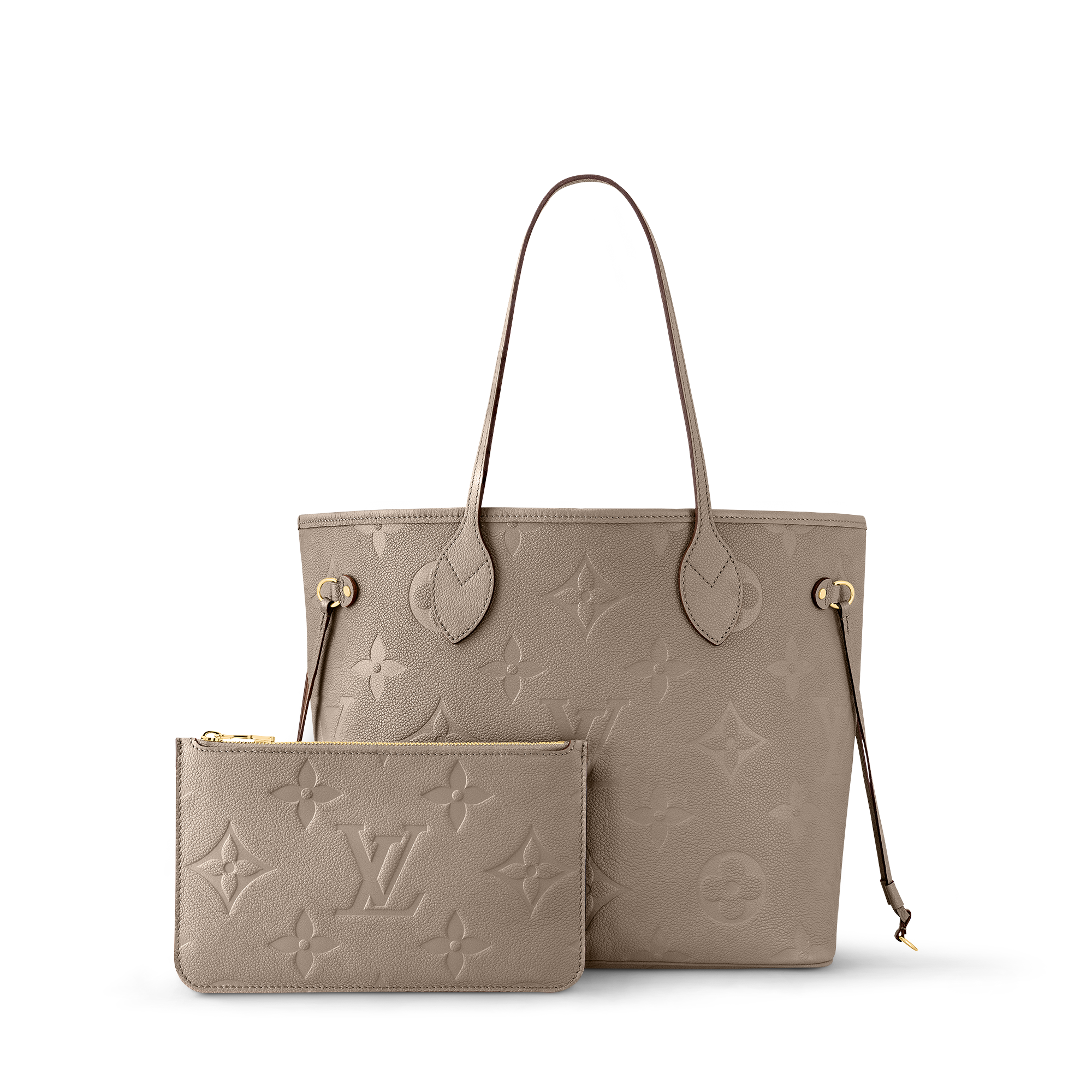 Louis Vuitton Neverfull MM - Tourterelle Gray view 5