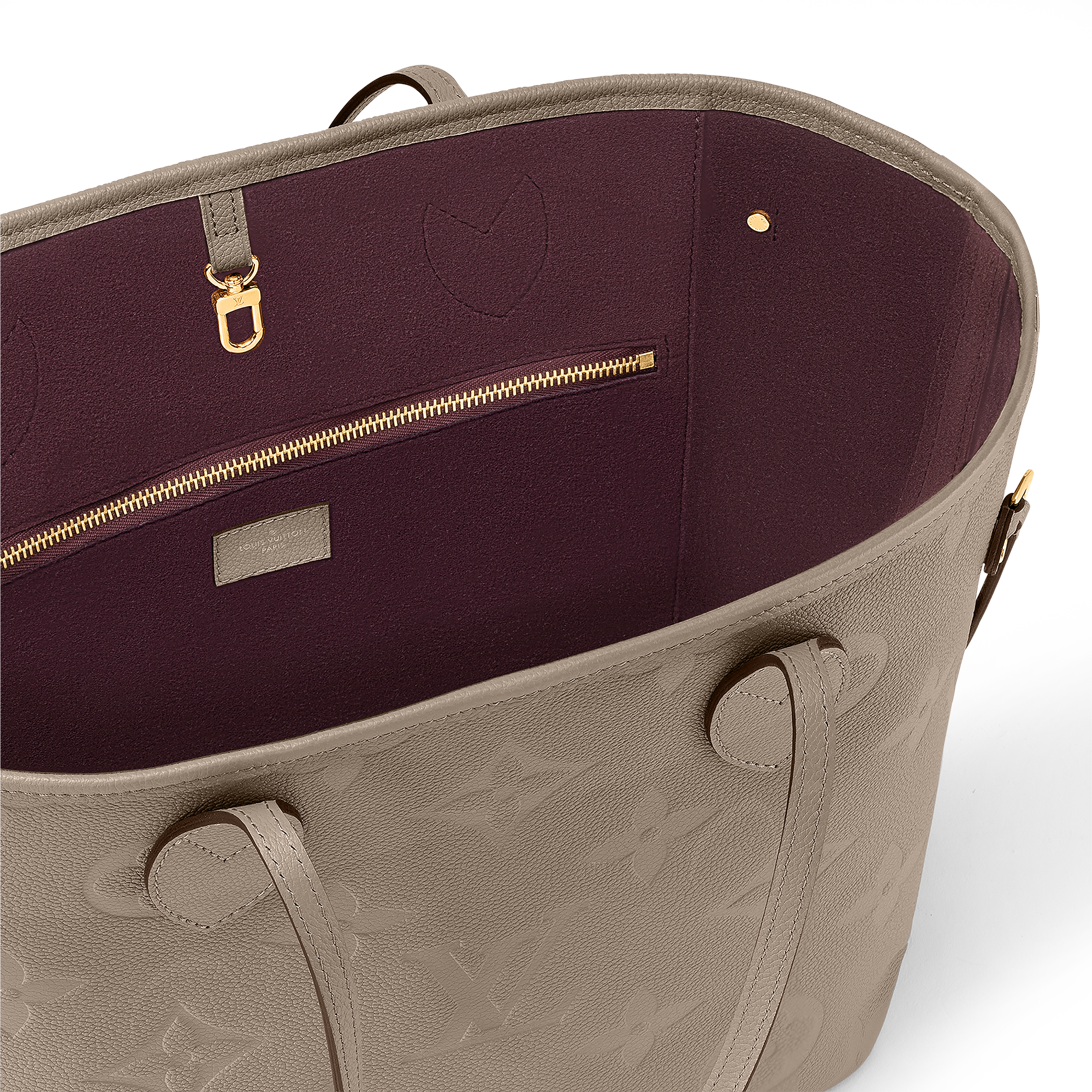 Louis Vuitton Neverfull MM - Tourterelle Gray view 7