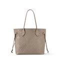 Louis Vuitton Neverfull MM - Tourterelle Gray front view