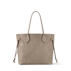 Louis Vuitton Neverfull MM - Tourterelle Gray front view