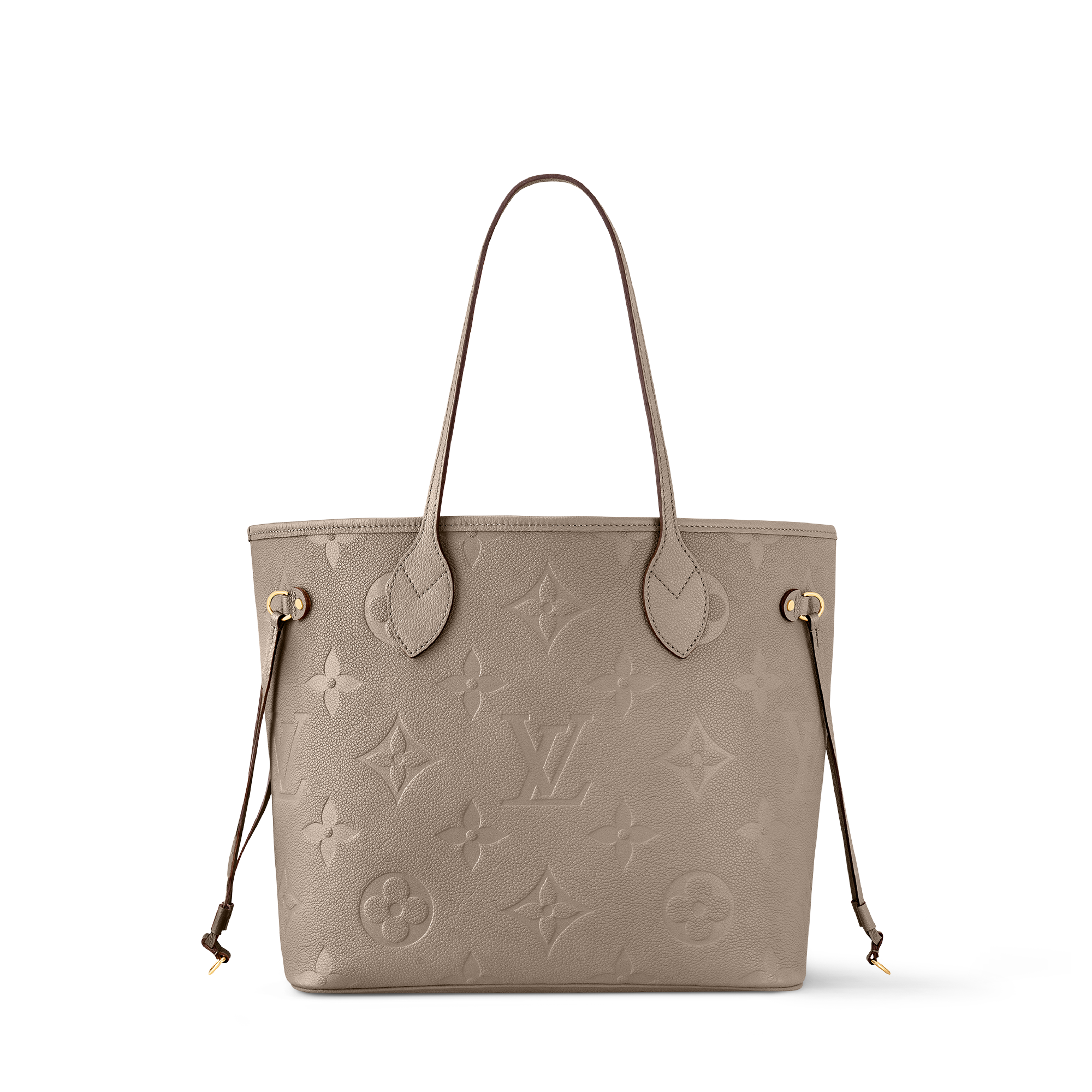 Louis Vuitton Neverfull MM - Tourterelle Gray front view