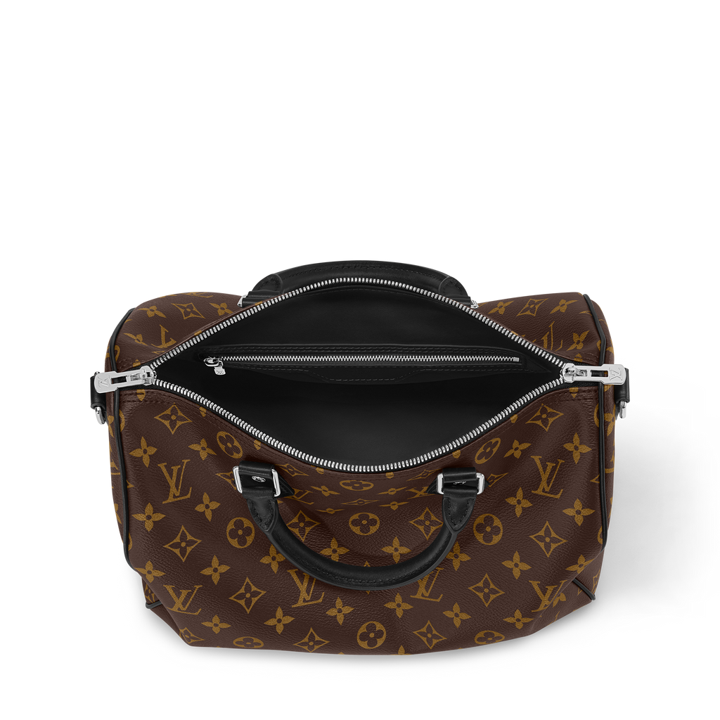 Louis Vuitton Speedy Soft 30 Dark - Monogram Black view 5