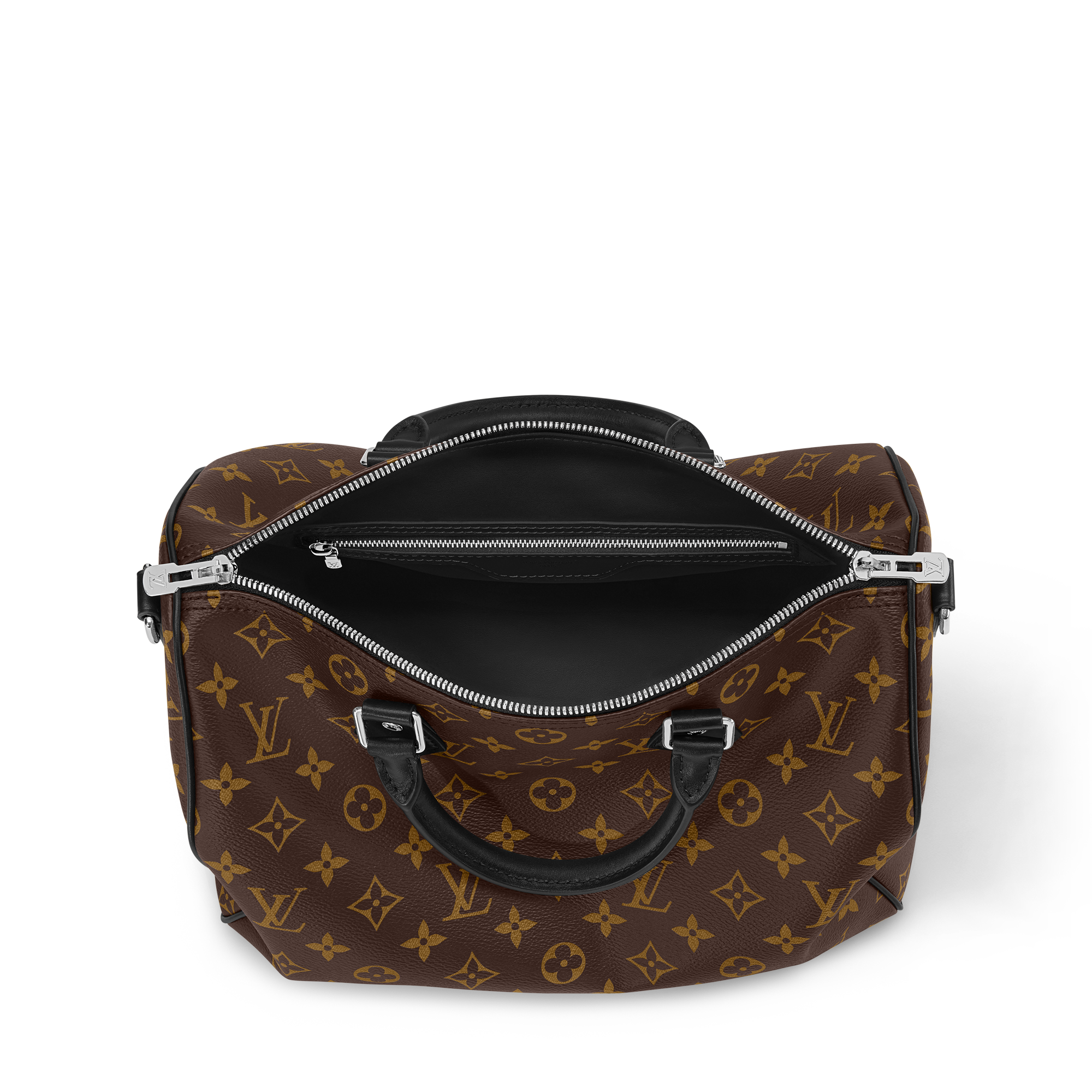 Louis Vuitton Speedy Soft 30 Dark - Monogram Black view 5