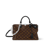 Louis Vuitton Speedy Soft 30 Dark - Monogram Black front view