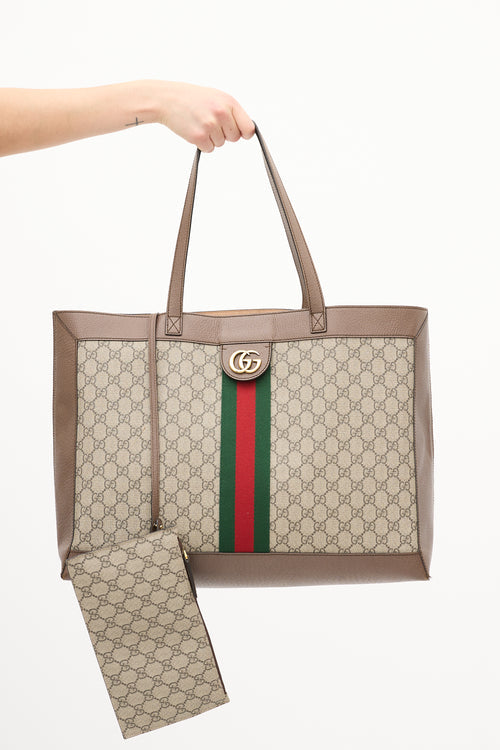 Gucci GG Supreme Ophidia Tote Bag