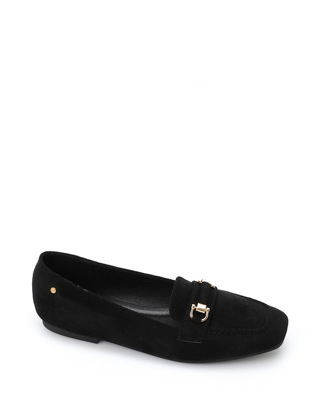 Elegant Suede Flat Loafer