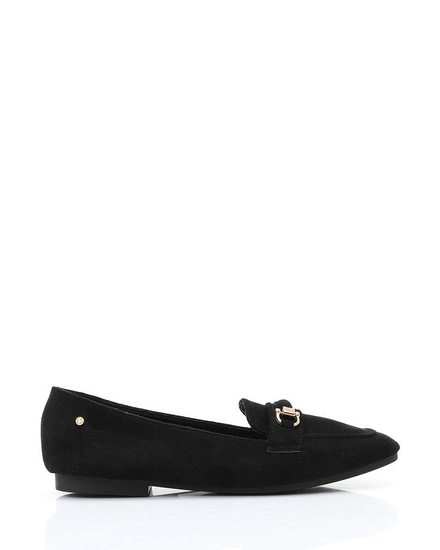 Elegant Suede Flat Loafer