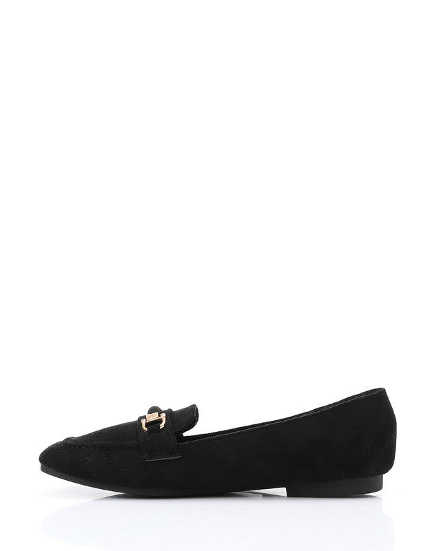 Elegant Suede Flat Loafer