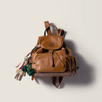 Miu Leather Backpack model view