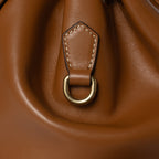 Miu Leather Backpack front view